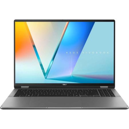 Ноутбук Asus Vivobook 16 Flip TP3607AA-SI086W Core Ultra 7 355 32Gb SSD1Tb Intel Graphics 16" OLED Touch WUXGA (1920x1200) Windows 11 grey WiFi BT Cam (90NB17B1-M005K0)