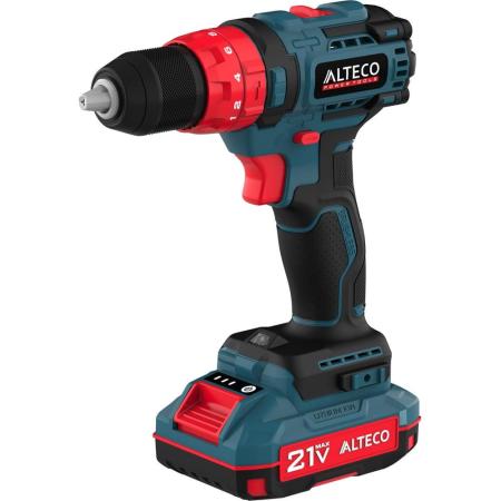 Бесщеточная аккумуляторная ударная дрель шуруповерт ALTECO CID 21-45 BL