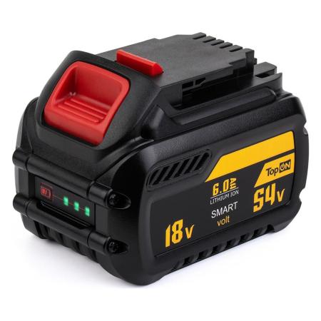 TopOn Аккумулятор для dewalt xr flex volt. 54v 6.0ah (li-ion) TOP-DE-DCB546