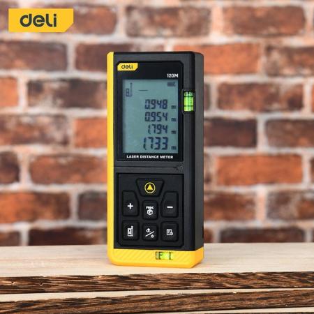 DELI Лазерный дальномер DL4171 (Диапазон 0,05~120м, точность : ±3мм) 102964