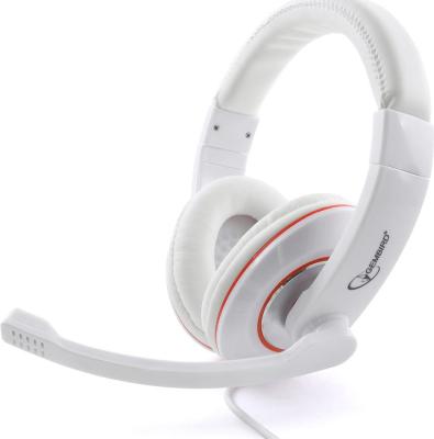 Гарнитура стерео Gembird MHS-780 , белый, регулятор громкости