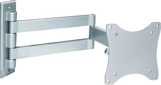 Кронштейн Arm media LCD-7101 Silver для LCD/LED ТВ 15"-26", настенный, 4 степени свободы, VESA 75/100, max 15 кг