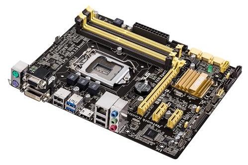 Мат. плата ASUS B85M-G <S1150, iB85 4*DDR3, PCI-E16x, SVGA, DVI, HDMI, SATA III, USB 3.0, GB Lan, mATX, Retail>