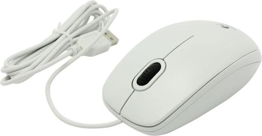 Мышь (910-003360) Logitech Optical B100 White USB OEM