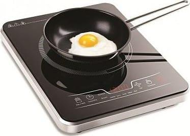 Индукционная плитка KITFORT КТ-102 black материал рабочей поверхности: стеклокерамика, таймер: электронный, дисплей, цвет: черный