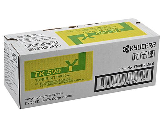 Картридж Kyocera Mita TK-590Y TK-590Y 5000стр Желтый