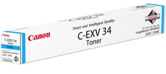 Тонер Canon C-EXV34C C-EXV34C C-EXV34C 16000стр Голубой