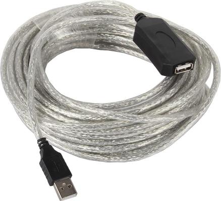 Кабель-адаптер USB2.0-repeater, удлинительный активный <Am--Af 10м VCOM <VUS7049-10M