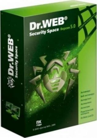 Антивирус Dr. Web Security Space 1 ПК/1 год (BHW-B-12M-1-A3)
