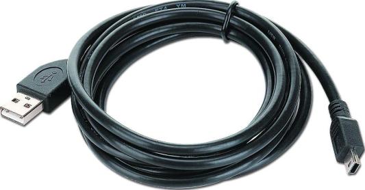Кабель miniUSB 1.8м Gembird круглый черный