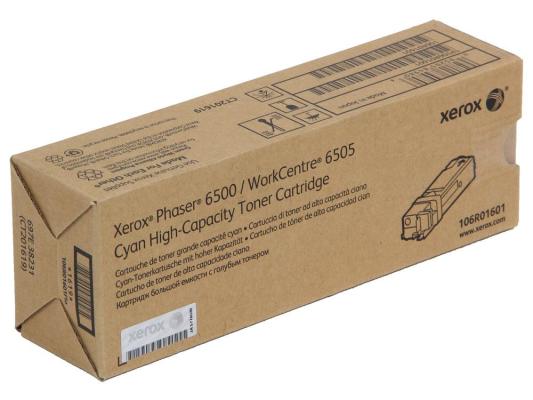 Картридж Xerox 106R01601 106R01601 2500стр Голубой