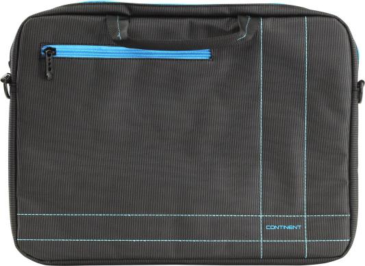 Сумка для ноутбука 15.6" Continent CC-201GB нейлон серый синий