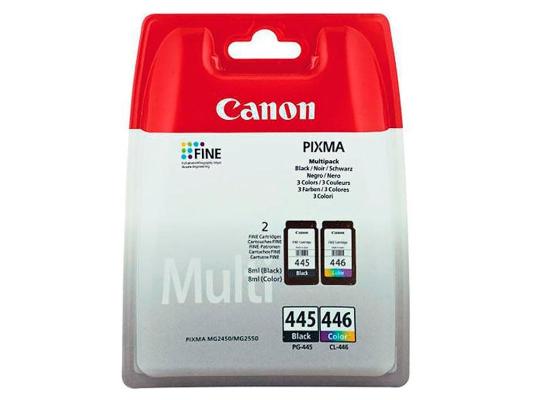 Картридж Canon PG-445/CL-446 360стр Многоцветный Черный