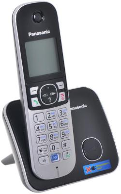 Телефон DECT Panasonic KX-TG6811RUB АОН, Caller ID 50, Спикерфон, Эко-режим, Радионяня