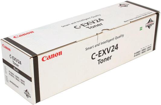 Тонер Canon C-EXV24Bk 48000стр Черный