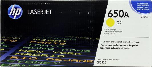 Картридж HP CE272A (№650A) 13500стр Желтый