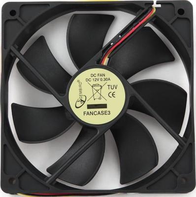 Вентилятор Gembird FANCASE3 для СБ, 120*120*25, 3pin