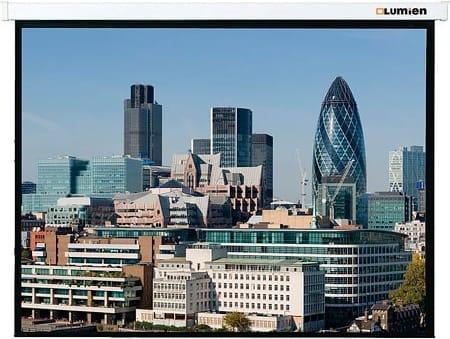 [LMC-100109] Экран с электроприводом Lumien Master Control 183x244 см (116") Matte White FiberGlass черн. кайма по периметру