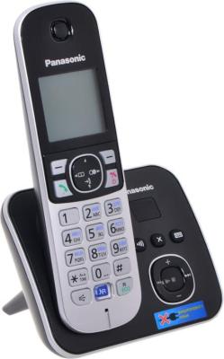 Телефон DECT Panasonic KX-TG6821RUB автоответчик АОН, Caller ID 50, Спикерфон, Эко-режим, Радионяня