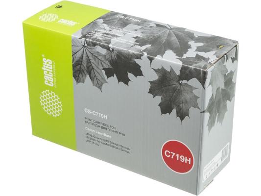Картридж Cactus CS-C719H 6400стр Черный