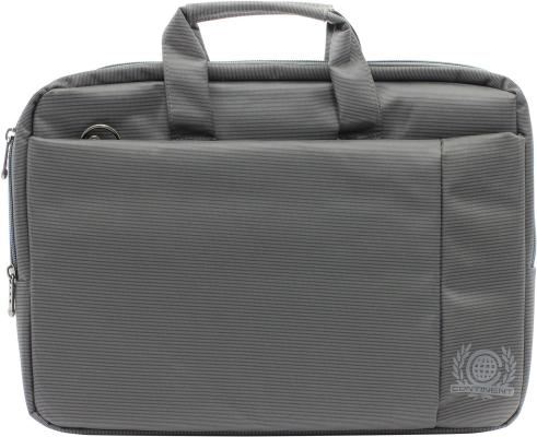Сумка для ноутбука 15.6" Continent CC-215 GR полиэстер серый