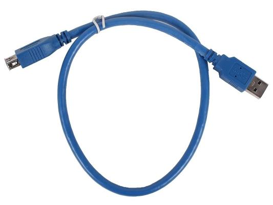Кабель удлинительный VCOM USB3.0 Am-Af 0.5m (VUS7065-0.5M)