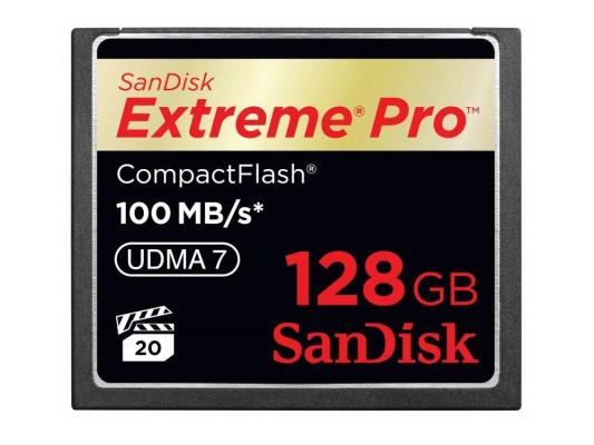 Карта памяти Compact Flash 128Gb SanDisk Extreme Pro 160MB/s (SDCFXPS-128G-X46)