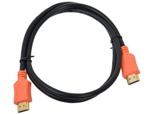 Кабель HDMI Gembird/Cablexpert, 1м, v2.0, 19M/19M, серия Light, черный, позол.разъемы,