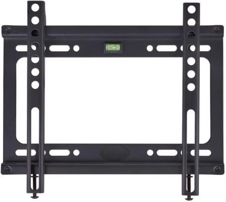 Кронштейн Kromax IDEAL-5 new Black, для LED/LCD/ TV 15"-47", max 35 кг, настенный, 0 ст свободы, от стены 20 мм, max VESA 200x200 мм, тонкий