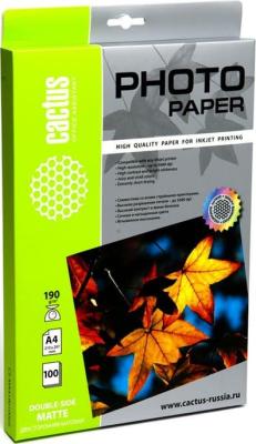 Фотобумага Cactus CS-MA419025 матовая A4 190 г/м2 25 листов