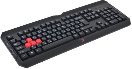 Клавиатура A4Tech Bloody Q100 черный USB Gamer