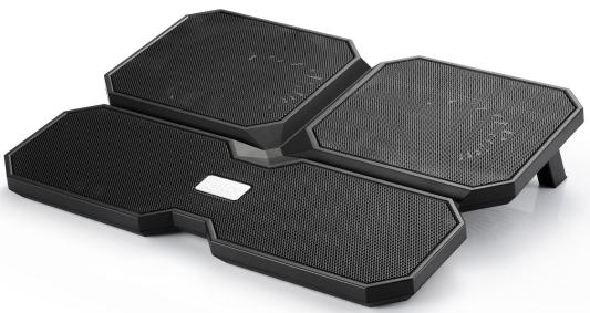 Теплоотводящая подставка под ноутбук DeepCool MULTI CORE X6 (до 15.6", вентиляторы 2x100мм + 2x140мм, 2USB)