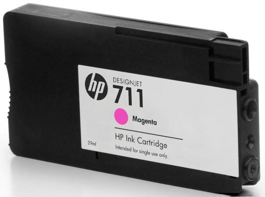 Картридж HP CZ135A N711 для Designjet T520/T120 пурпурный 3х29мл