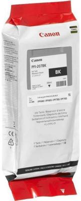 Картридж Canon PFI-207 BK для iPF 680/685/780/785 черный 8789B001
