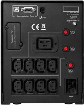 ИБП CyberPower PR3000ELCDSL 3000VA/2700W USB/RS-232/EPO/SNMPslot/RJ11/45 (9 IEC)