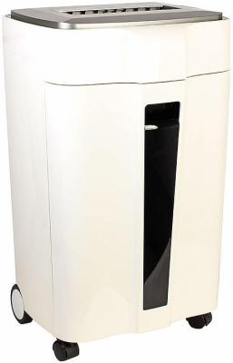 Шредер Office Kit S240 3,9x25 (DIN P-4 O-1 T-4 E-3) фрагмент 3,9x25мм,22 листов,40 литров,Уничт.скобы,скрепки,пл.карты,CD