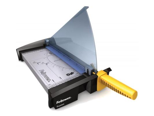 Резак сабельный Fellowes Fusion A4, 10лст., пласт. защитный экран.