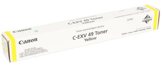 Картридж Canon C-EXV49Y 19000стр Желтый