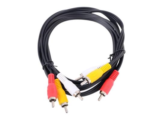 Кабель соединительный 3xRCA (M) - 3xRCA (M), 2m Telecom <TAV7150-2M