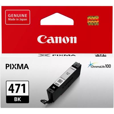 Картридж Canon CLI-471BK 398стр Черный