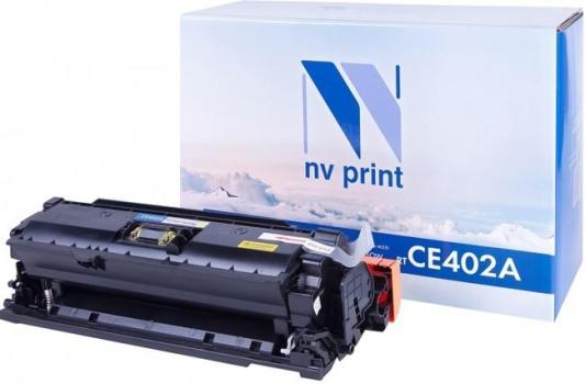 Картридж NV-Print CE402A 6000стр Желтый