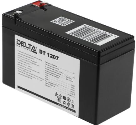 Аккумулятор Delta DT 1207 12V7Ah