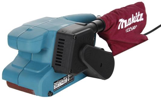 Ленточная шлифмашина Makita 9910 ЛШМ,650Вт,76х457мм,270м\\м,2.6кг,кор,п\\сборник