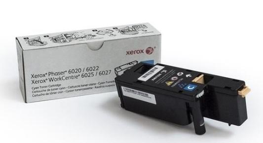 Картридж Xerox 106R02760 1000стр Голубой