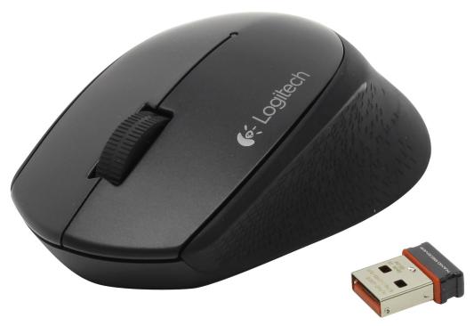 Мышь (910-004287) Logitech Wireless Mouse M280 Black EWR