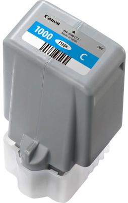 Картридж Canon PFI-1000 C для IJ SFP PRO-1000 WFG голубой 0547C001
