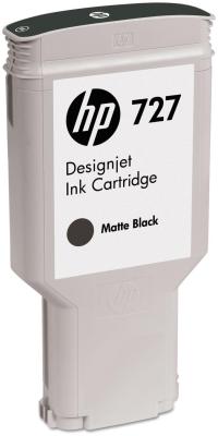 Картридж HP C1Q12A №727 для HP Designjet T920 T1500 T2500 300мл черный матовый