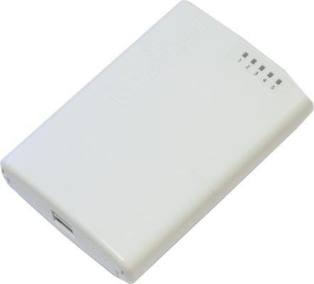 Маршрутизатор MikroTik RB750P-PBr2 PowerBOX  with 650MHz CPU, 64MB RAM, 5xLAN (four with PoE out), RouterOS L4, outdoor case, PSU, PoE, mounting set