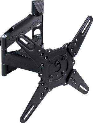 Кронштейн Kromax ATLANTIS-40 Grey Наклонно-поворотный для LED TV 22"-65", max 40 кг, настенный, 4 ст свободы, от стены 60-523 мм, max VESA 400x400 мм