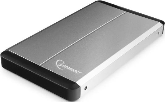 Внешний корпус 2.5" Gembird EE2-U3S-2-S, серебро, USB 3.0, SATA, металл